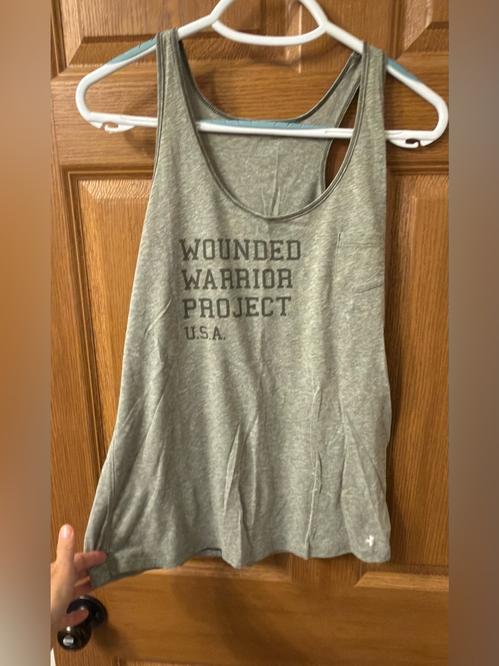 Under Armor - wounded Warrior light army green